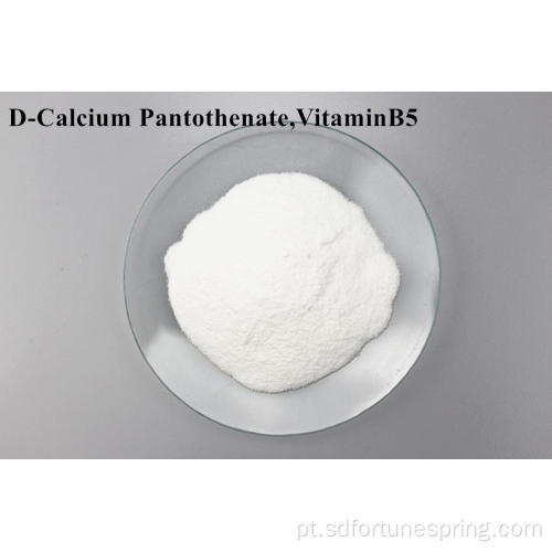 aditivos para ração animal vitamina B5 D-pantotenato de cálcio